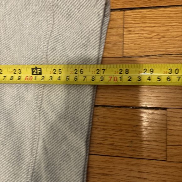 Faherty Baseball Sweater Crew Men’s Large Gray Navy Organic Casual Pullover - Picture 6 of 7